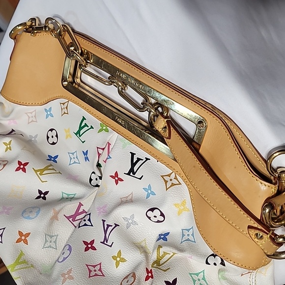 LOUIS VUITTON Judy GM 2Way Chain Shoulder Bag Monogram Multicolor - Picture 9 of 15